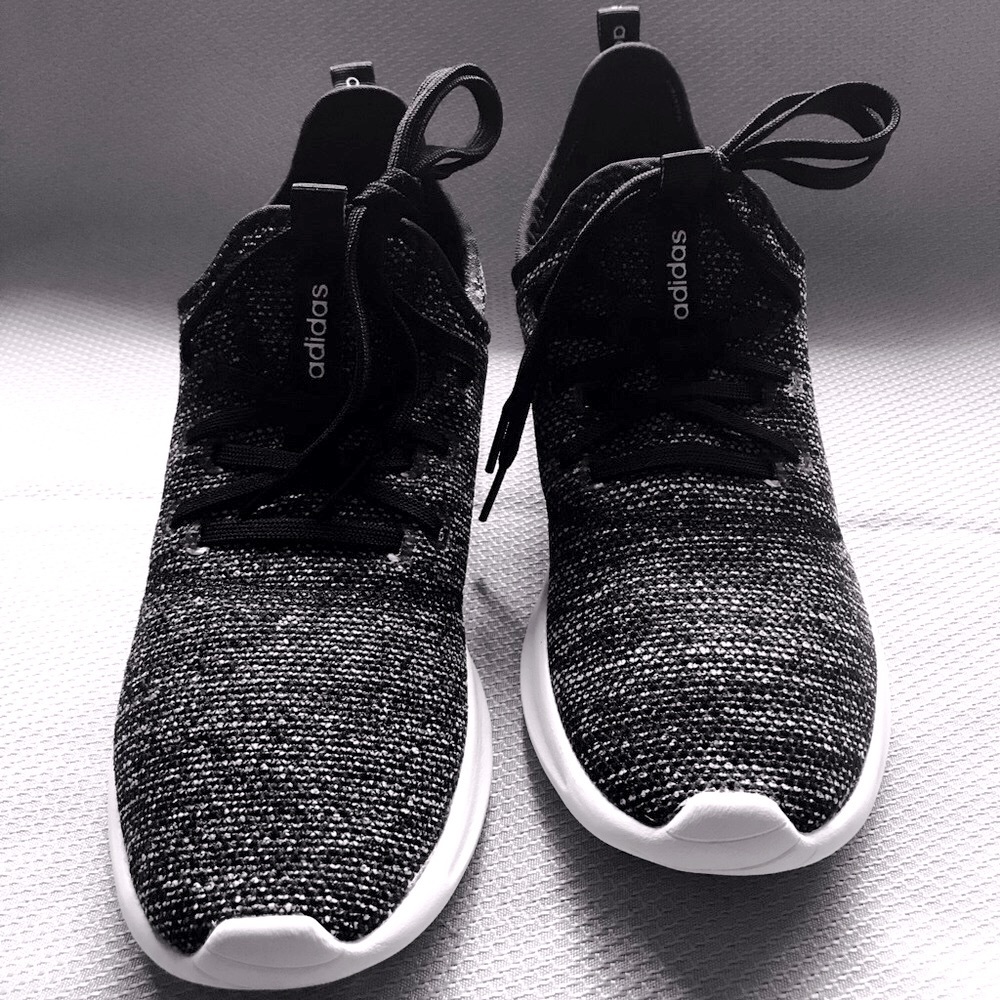 Adidas Slip-on size 9 Blk/White